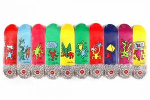 Keith Haring Alien Workshop Skate Deck